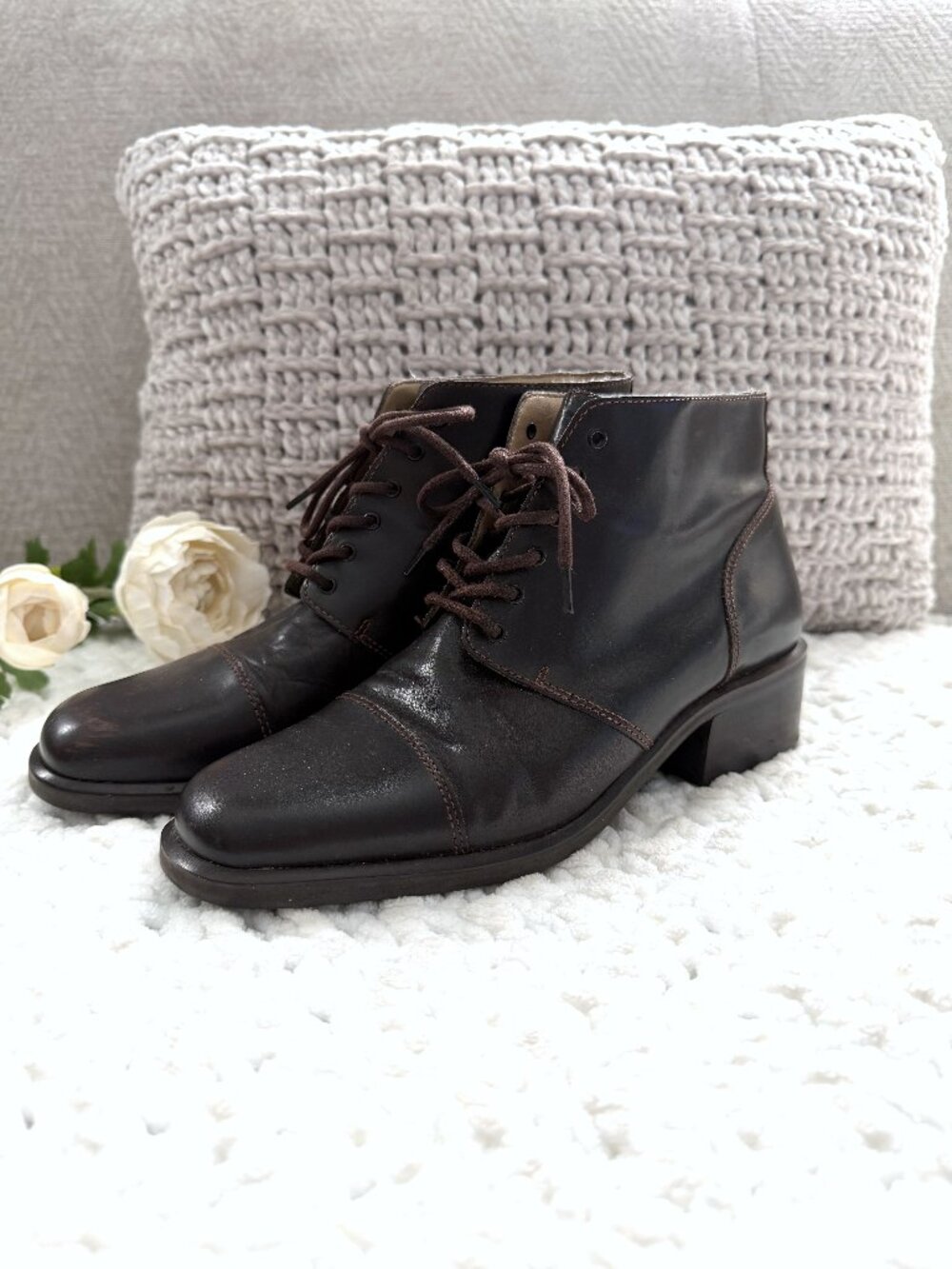 Nine West Boots (Brown) 6